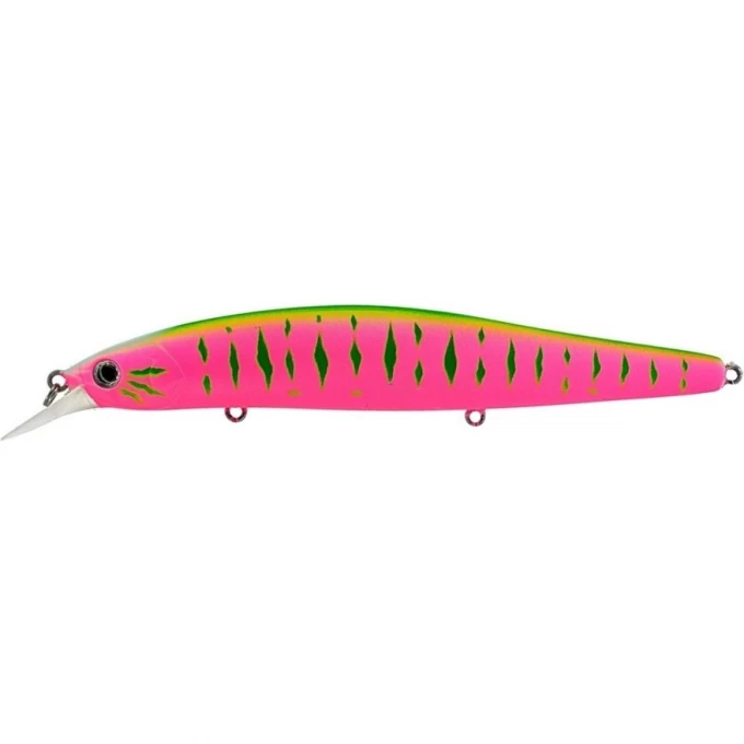 Воблер DAIWA Steez Minnow 110SP-SR (14.4г) Pink Mat Tiger 09004207 Воблер DAIWA Steez Minnow 110SP-SR (14.4г) Pink Mat Tiger 09004207